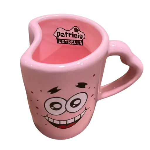 Taza patricio estrella rosada